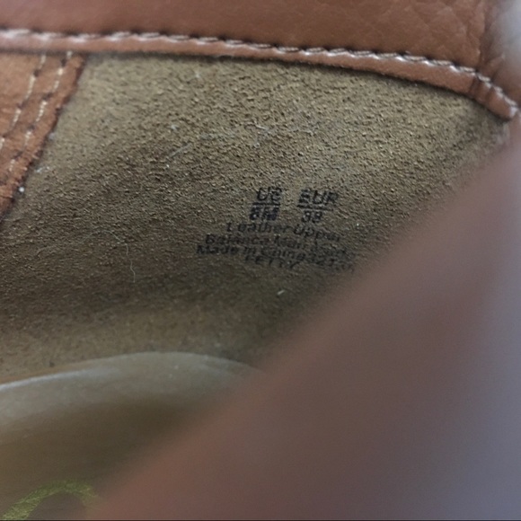 Sam Edelman Brown Leather Ankle Boots Size 8 - Picture 9 of 11